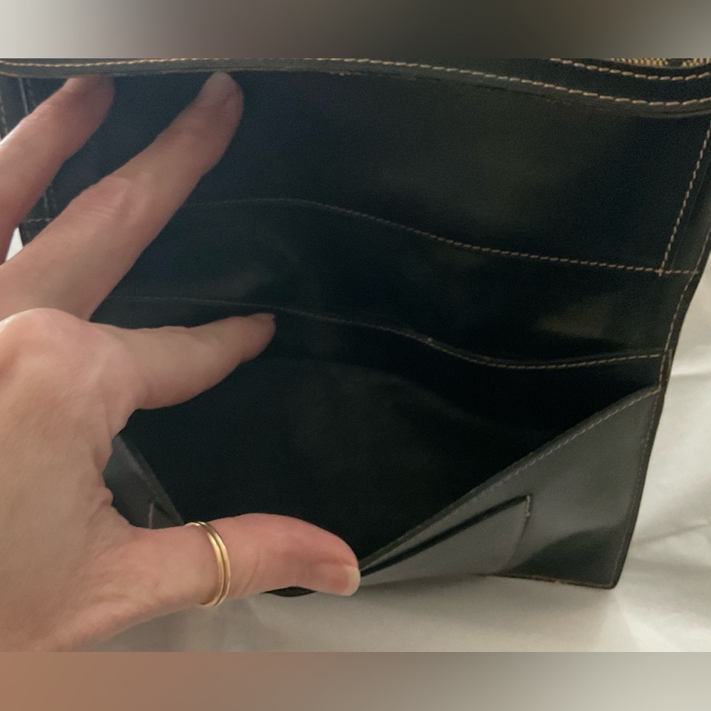 CELINE Vintage Horse Carriage Long Wallet – Archive Era. Made in Italy - Picture 8 of 14